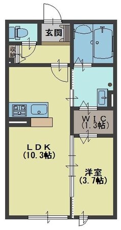 オルテンシア（Ortensia）の物件間取画像